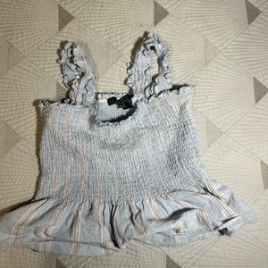 Forever 21 light blue top